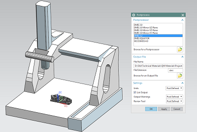 CMM Post-processor